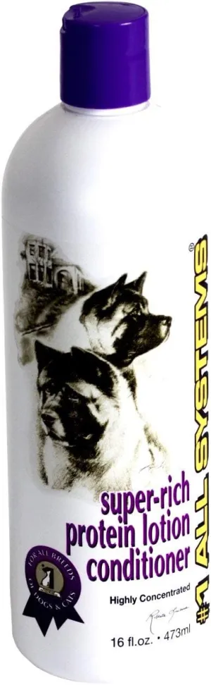 #1 All Systems Super-Rich Protein Lotion Pet Conditioner, 16-Ounce