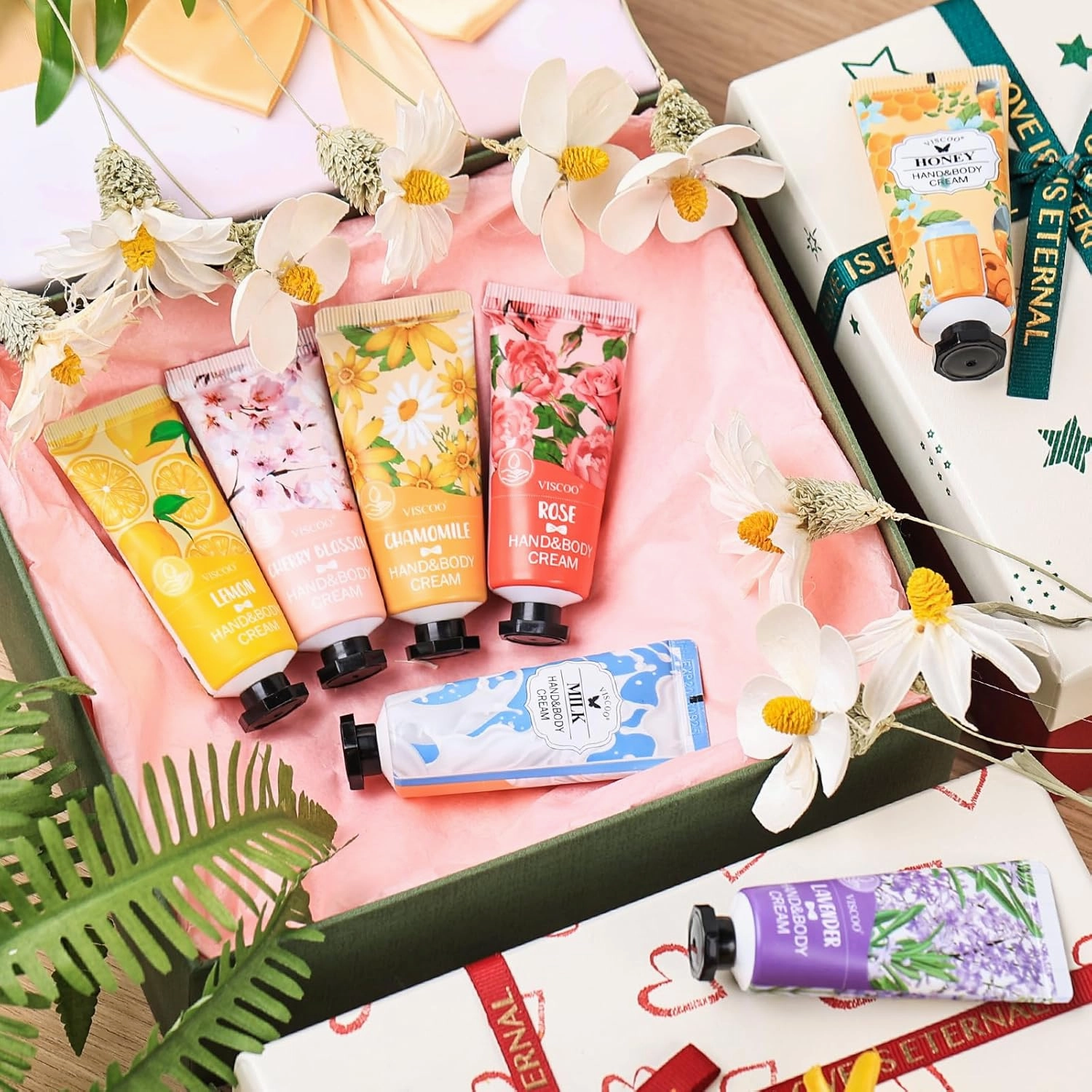 154 Pack Bulk Hand Cream Gifts Set for Women,End of Year Teacher Gifts,Teacher Appreciation Gifts,Graduation Gifts,Bridesmaid Gifts,Mom Gifts,Moisturizing Hand Lotion Travel Size Birthday Gifts