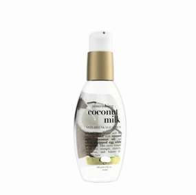1 Pack - Coconut Milk Moisturizing Strength & Shine, Leave-In Treatment Hair Serum, 4 fl oz Package May Vary