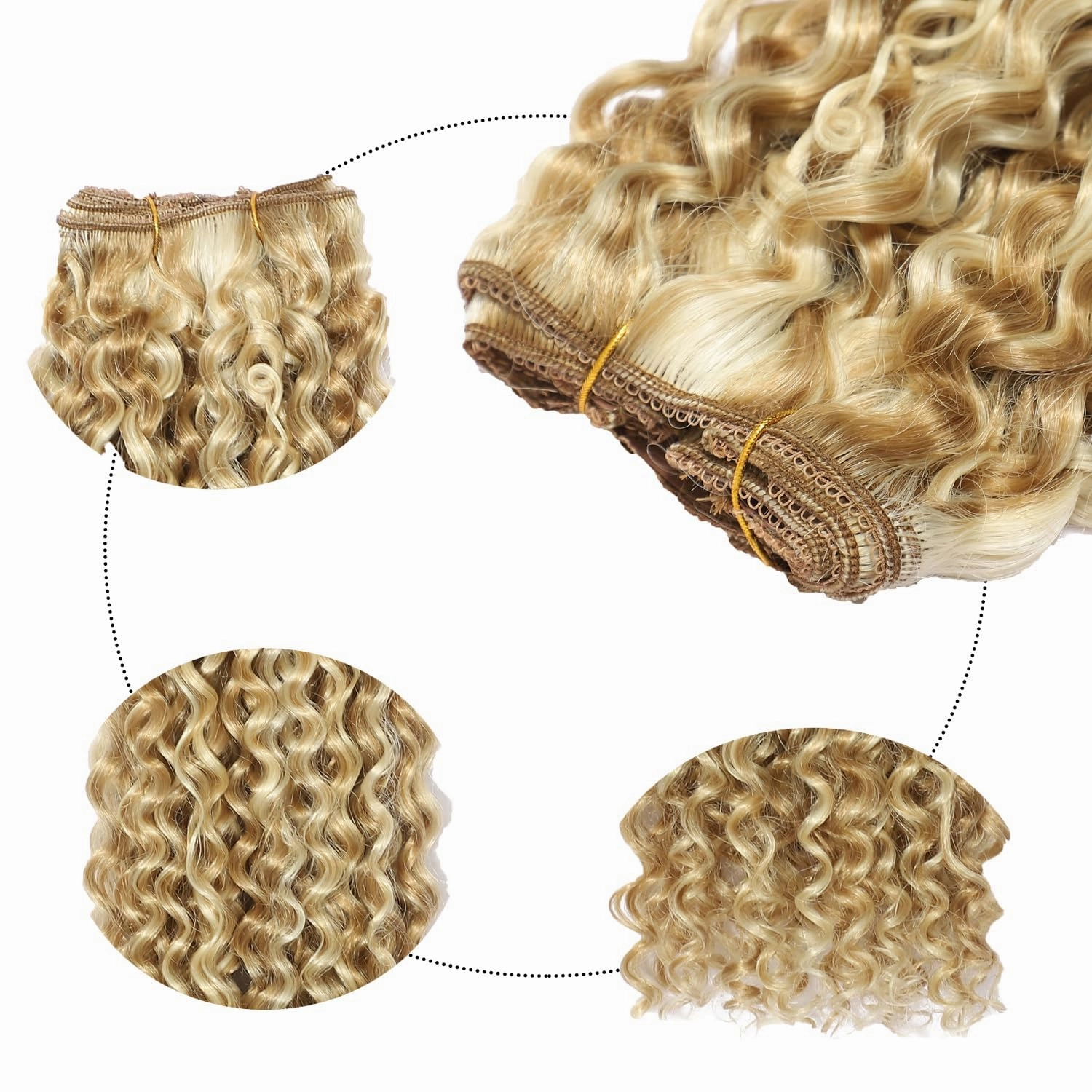 26 Inches Clip in Hair Extensions Synthetic hair Clip in 174G 6Pcs/Lot Japanese Heat Resistant Fiber Hairpieces for Women (p18#22#, ANJO 26 inch)
