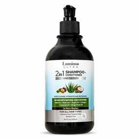 2 in 1 Shampoo and Conditioner, Clarifying Natural Shampoo for Women and Men, 16.9 FL Oz, Sulfate Free