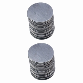 2sets Iron Plates Eyeshadow Palette Bottom Sheets Makeup Tool for Women Girls 100pcs*2