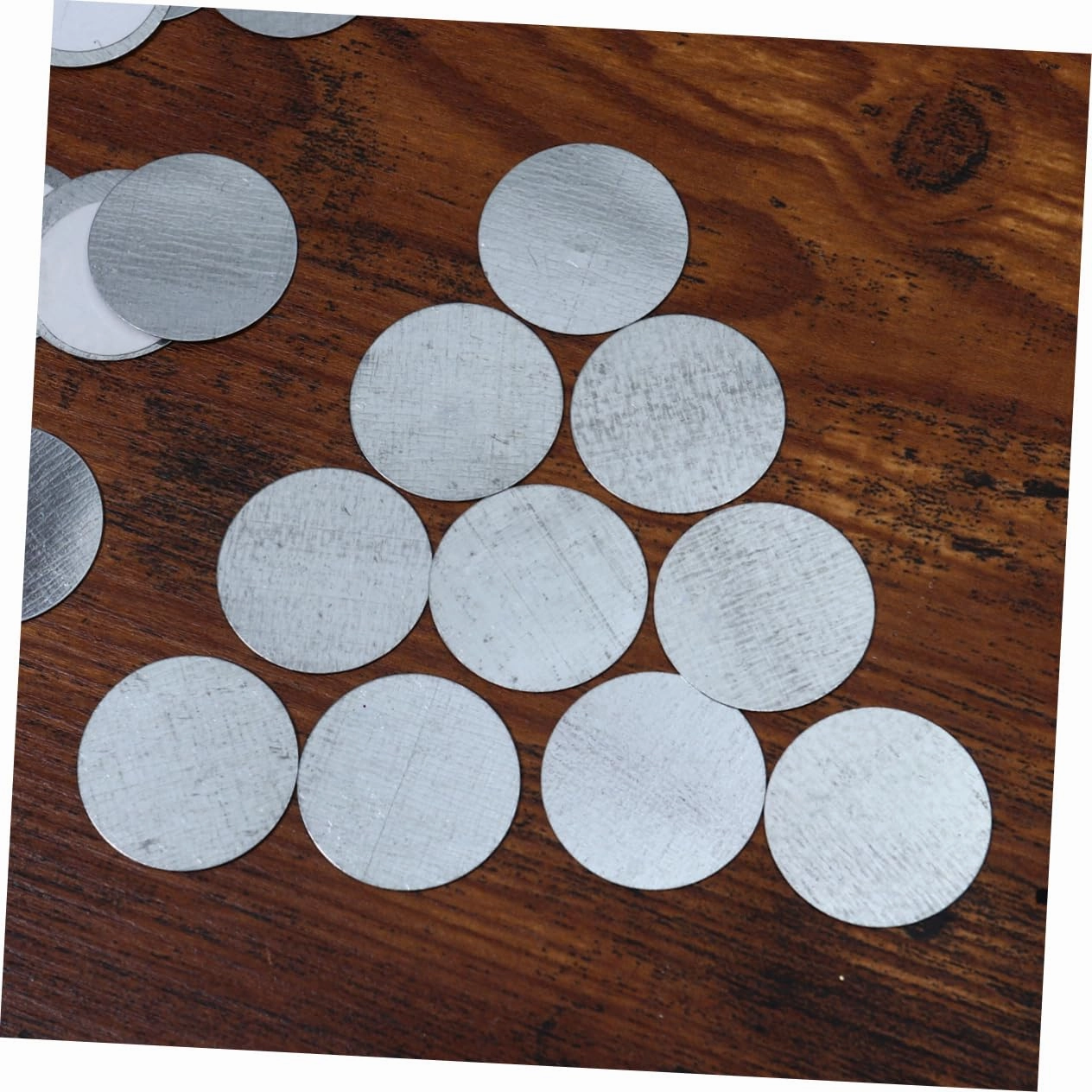 2sets Iron Plates Eyeshadow Palette Bottom Sheets Makeup Tool for Women Girls 100pcs*2