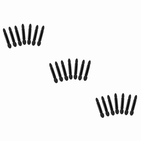 300pcs Black Double-ended Eyeshadow Brush Kit for Precision Makeup Application for Travel Parties Festivals and Daily Use Smooth Sponge Tips for Gentle Skin Touch