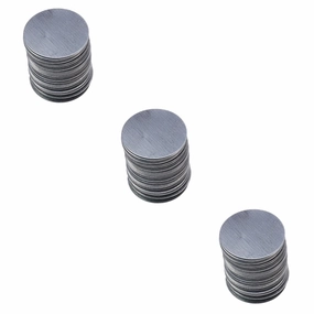 300pcs Round Double-sided Iron Plates for Eyeshadow Cases Makeup Tool Sheets for Organization Essential for Women Girls Makeup Applications