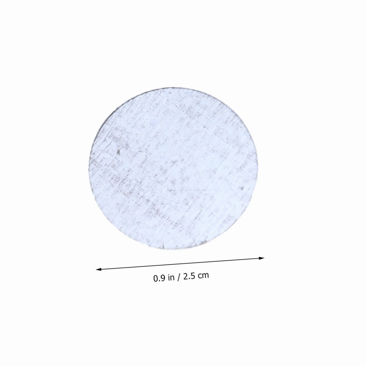 300pcs Round Double-sided Iron Plates for Eyeshadow Cases Makeup Tool Sheets for Organization Essential for Women Girls Makeup Applications