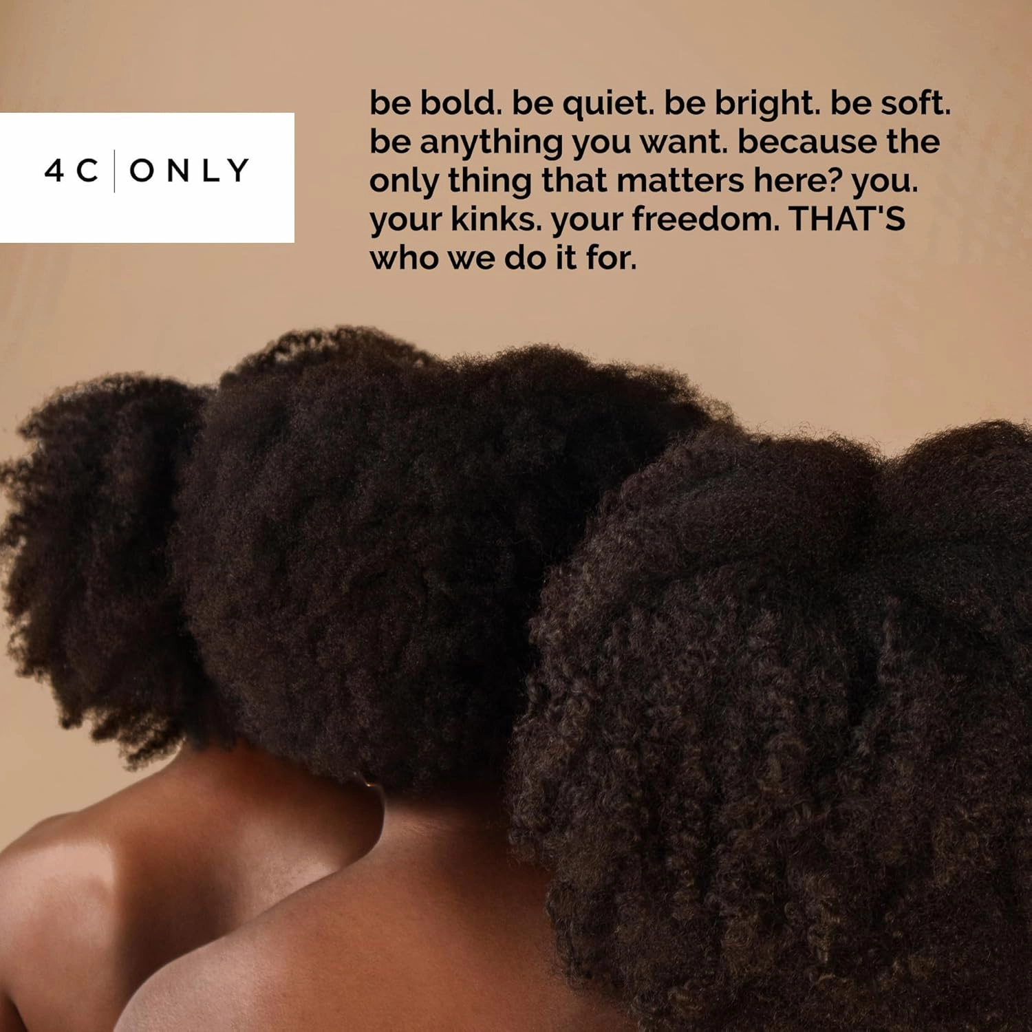 4C ONLY Too Slick Styling Cream 10 oz Jar - Salon Quality Curl Cream for Curly Hair, Hair Cream for Black Women and Men, Natural Hair Products
