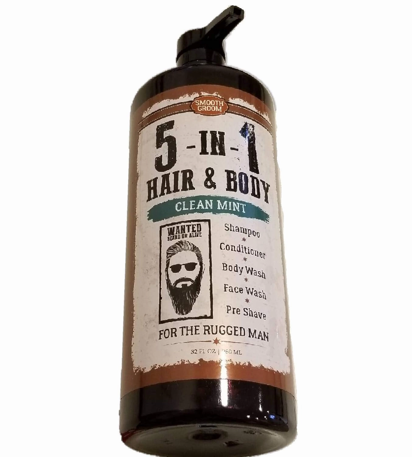 5-in-1 Total Body Care (Clean Mint) Hand Wash, Body, Hair, Face