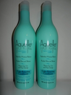 (2) Aquelle Marine Therapy System Color Protecting Conditioner 13.5 Oz / 27 Ounces Total