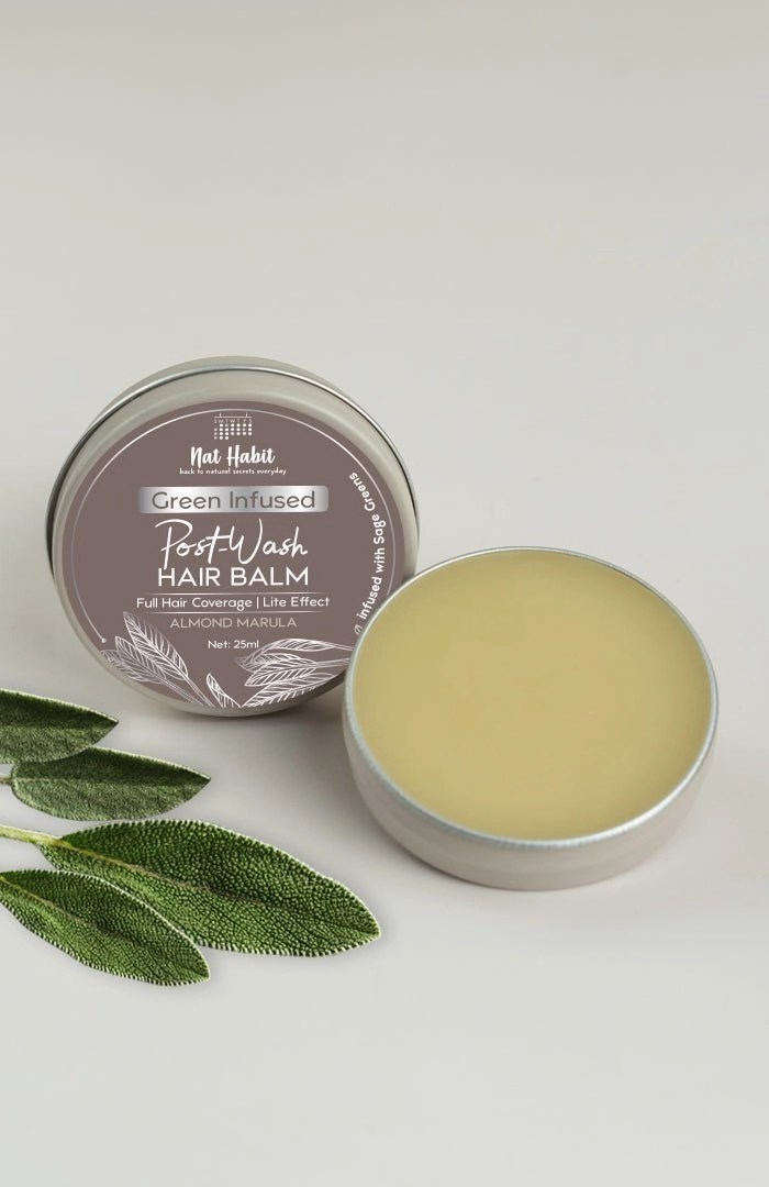 <strong>Almond Marula Post-Wash Hair Balm</strong> <br><i>Full Hair Coverage, LITE Effect</i>