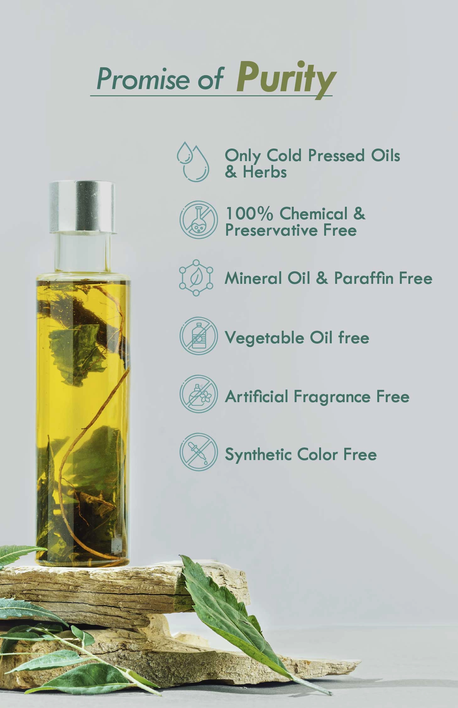 <strong>Crushed Tri-Leaf Rosemary Monsoon Hair Oil</strong> <br><i>Absolute Hairfall Control</i>