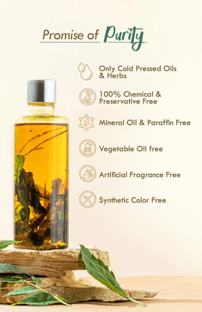 <strong>Crushed Tri-Leaf Rosemary Summer Hair Oil</strong> <br><i>Absolute Hairfall Control</i>