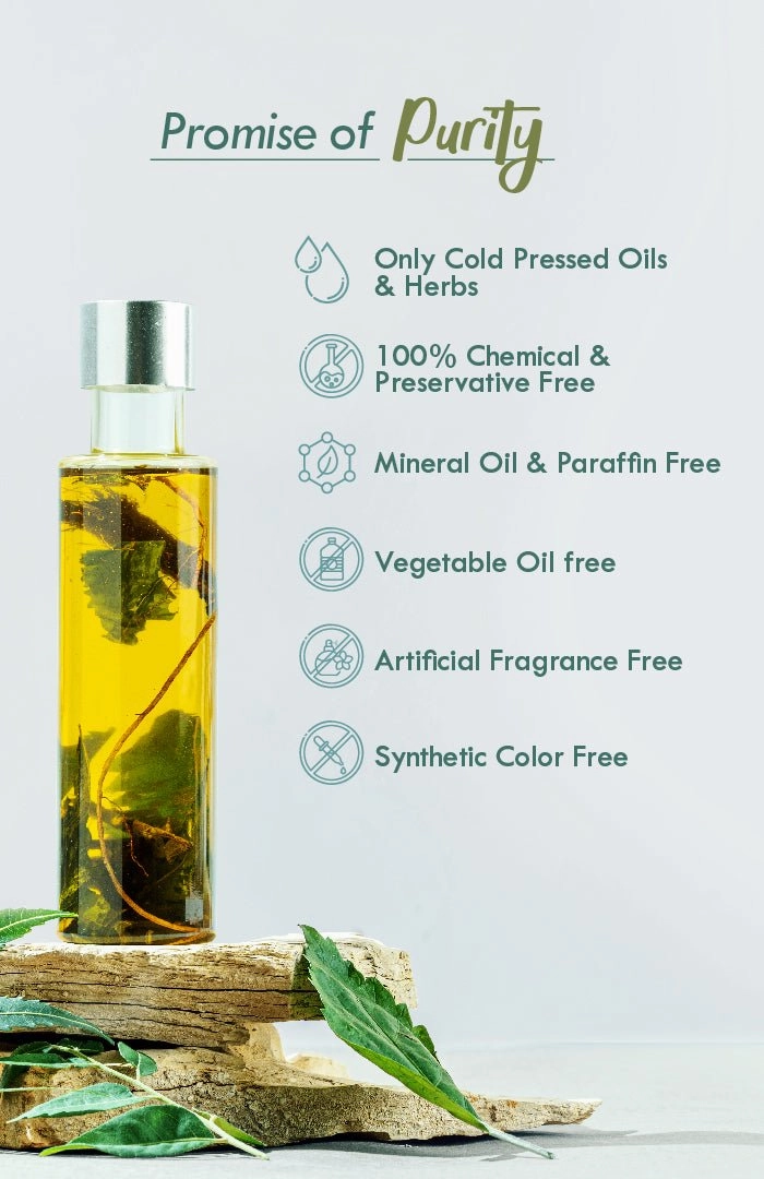 <strong>Crushed Tri-Leaf Rosemary Winter Hair Oil</strong> <br><i>Absolute Hairfall Control</i>