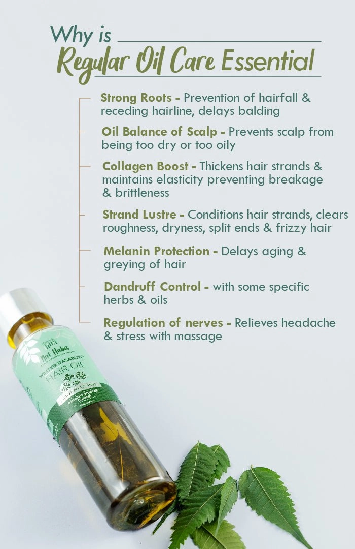 <strong>Crushed Tri-Leaf Rosemary Winter Hair Oil</strong> <br><i>Absolute Hairfall Control</i>