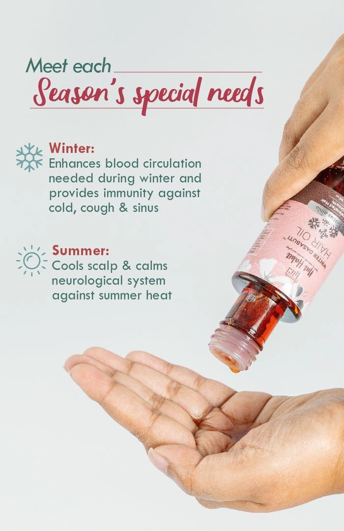 <strong>Hibiscus Amla Winter Hair Oil</strong> <br><i>Accelerated Hair Growth</i>