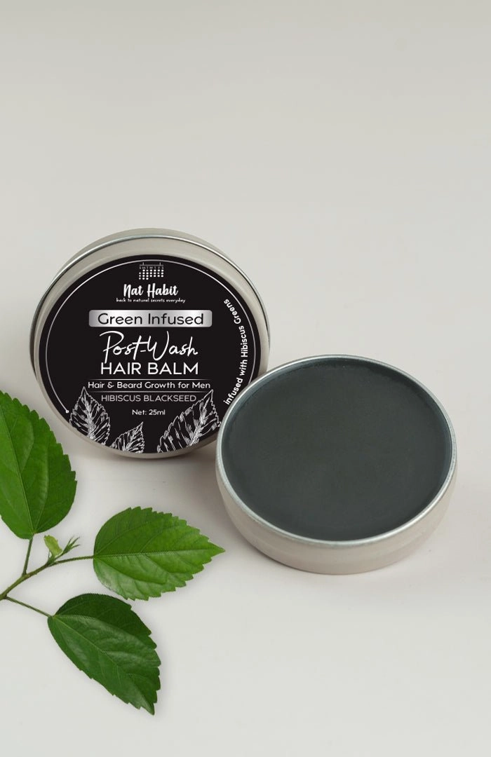 <strong>Hibiscus BlackSeed Post-Wash Balm</strong> <br><i>Hair & Beard Growth for MEN</i>