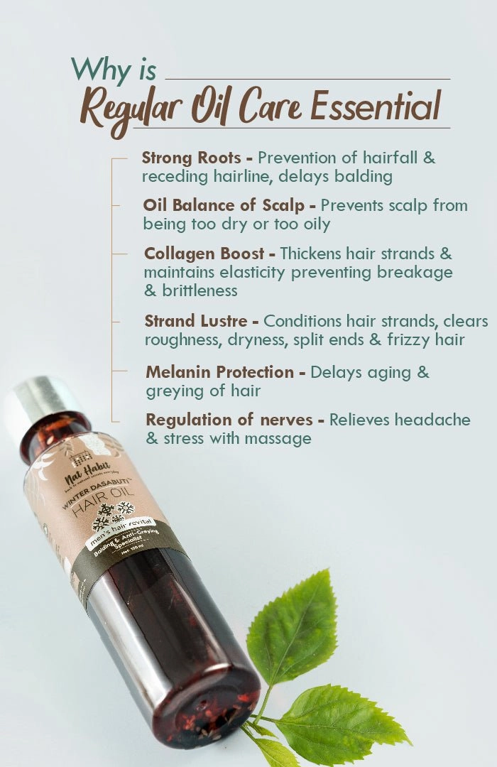 <strong>Men's Revital Winter Hair Oil</strong> <br><i>Balding & Anti-Greying Specialist</i>