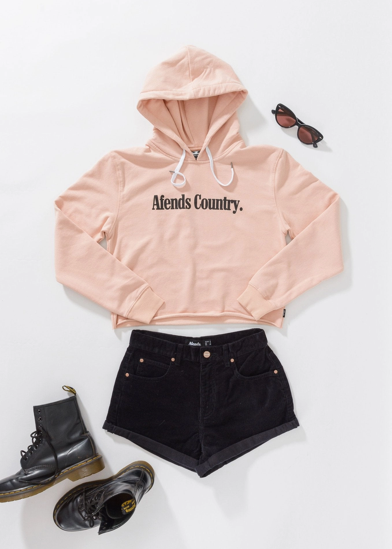 - Pull Womens Crop AC All-inclusive selection Hood Afends Value for money On