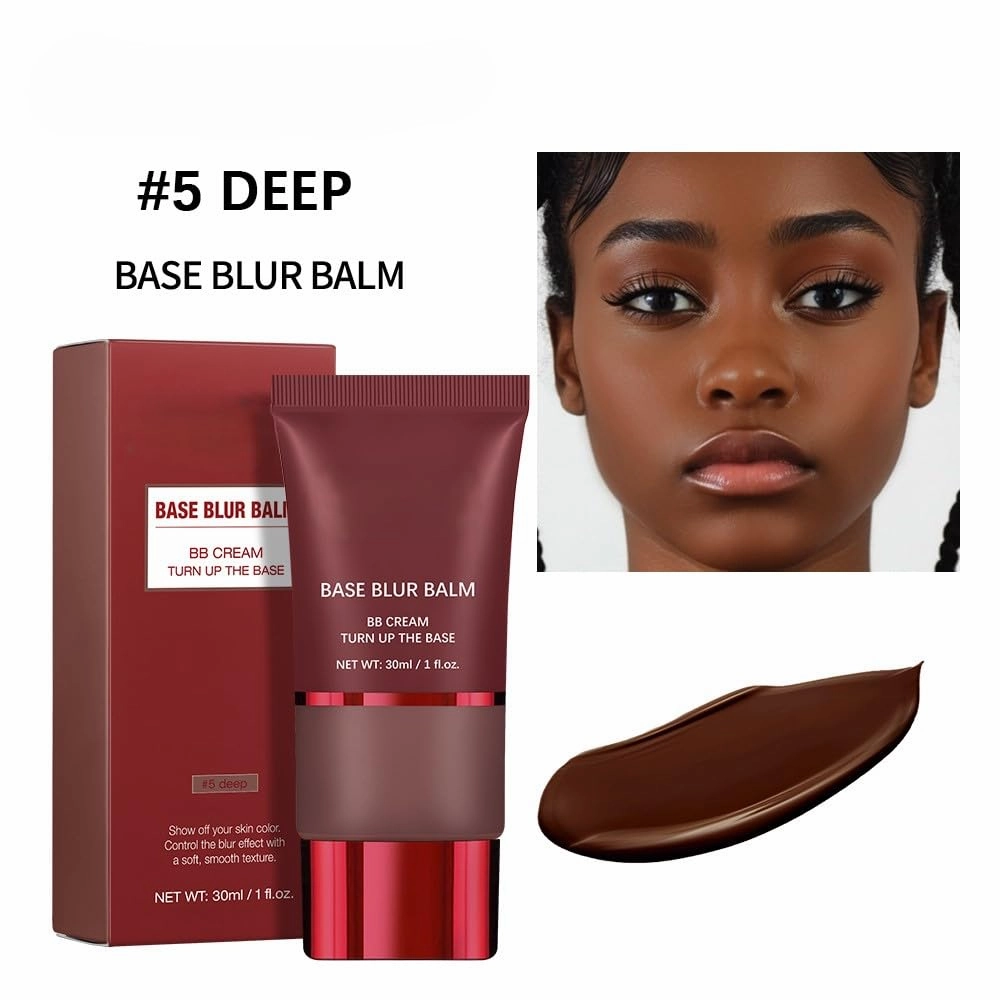 "Invisible Skin Filter" –Soft-Focus Matte Foundation & Lightweight, Breathable & Skin-Like Finish, Non-Caking, For Oily/Combination Skin (#5)