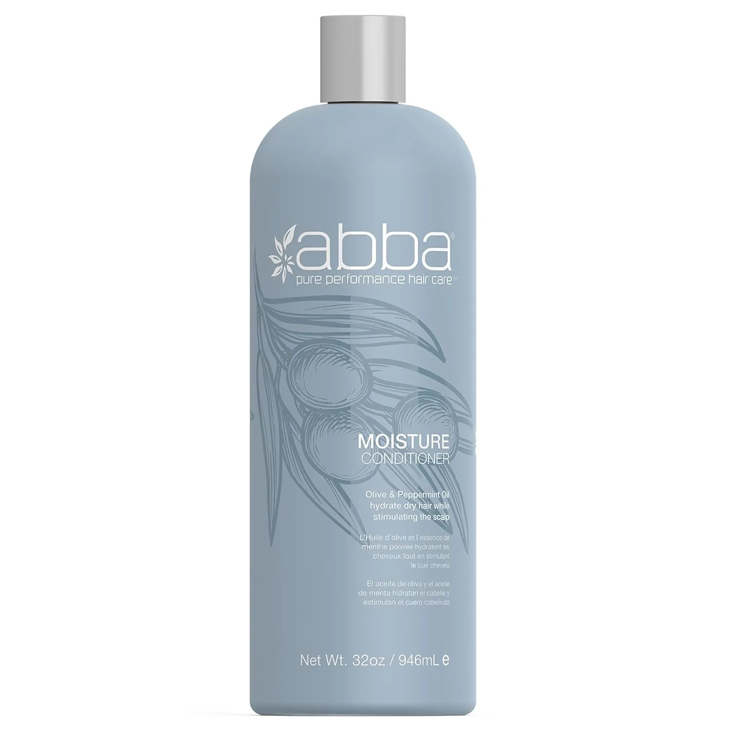 ABBA - Pure Moisture Conditioner - Olive Butter & Peppermint Oil