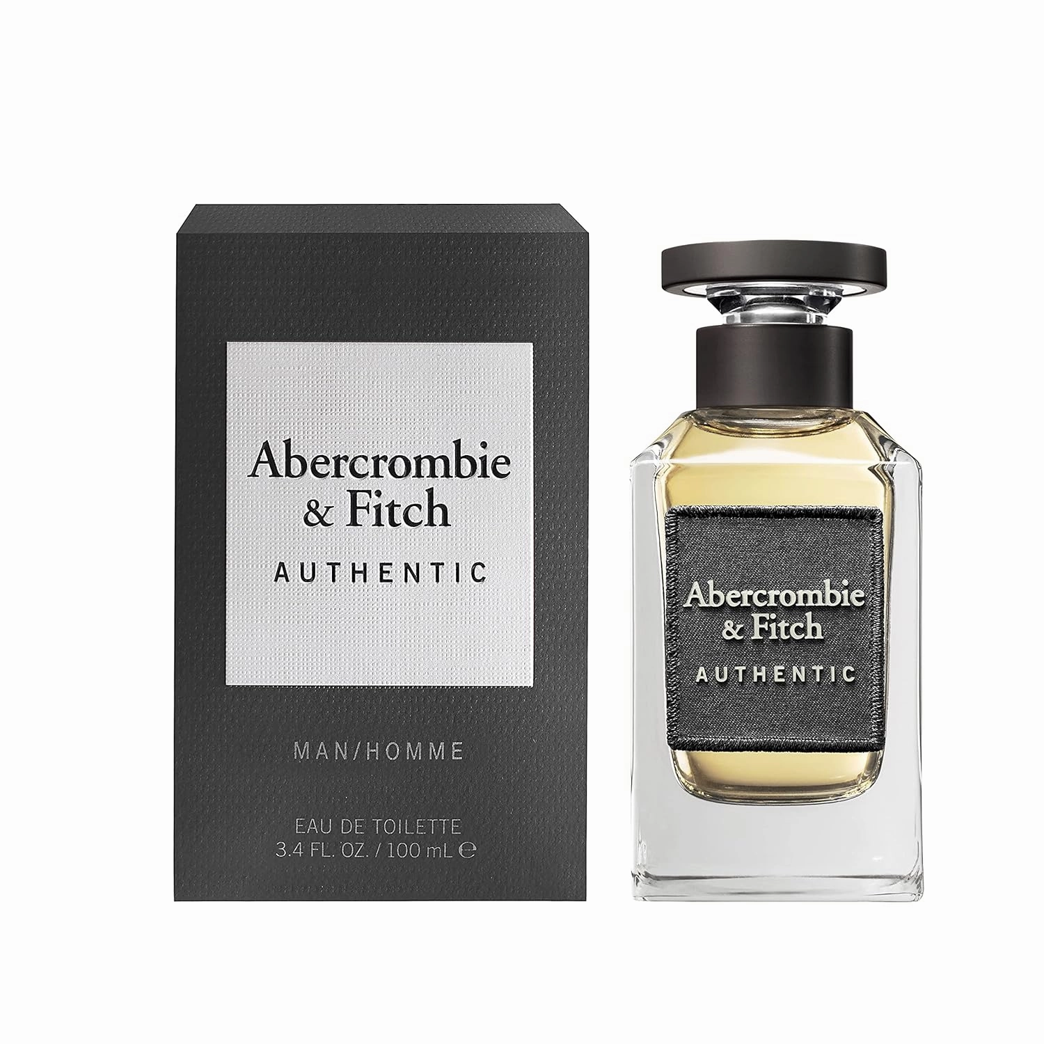 Abercrombie & Fitch and Fitch Authentic Men EDT Spray AF16601 Multi-color 3.4 Fl Oz (Pack of 1)