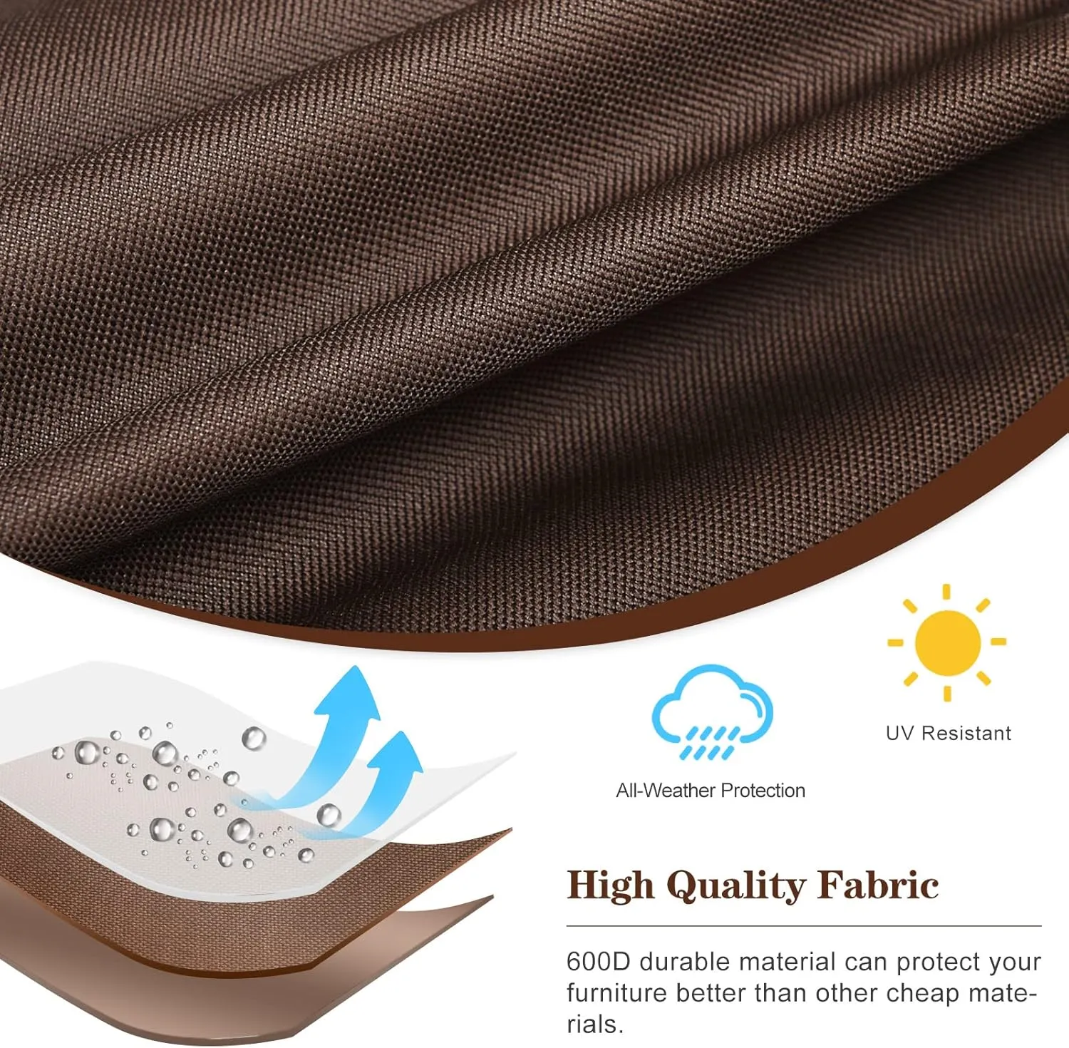 AC Covers for Outside Unit Air Conditioner Covers for Outdoor Winter Fits up to 38 x 38 x 40 inches