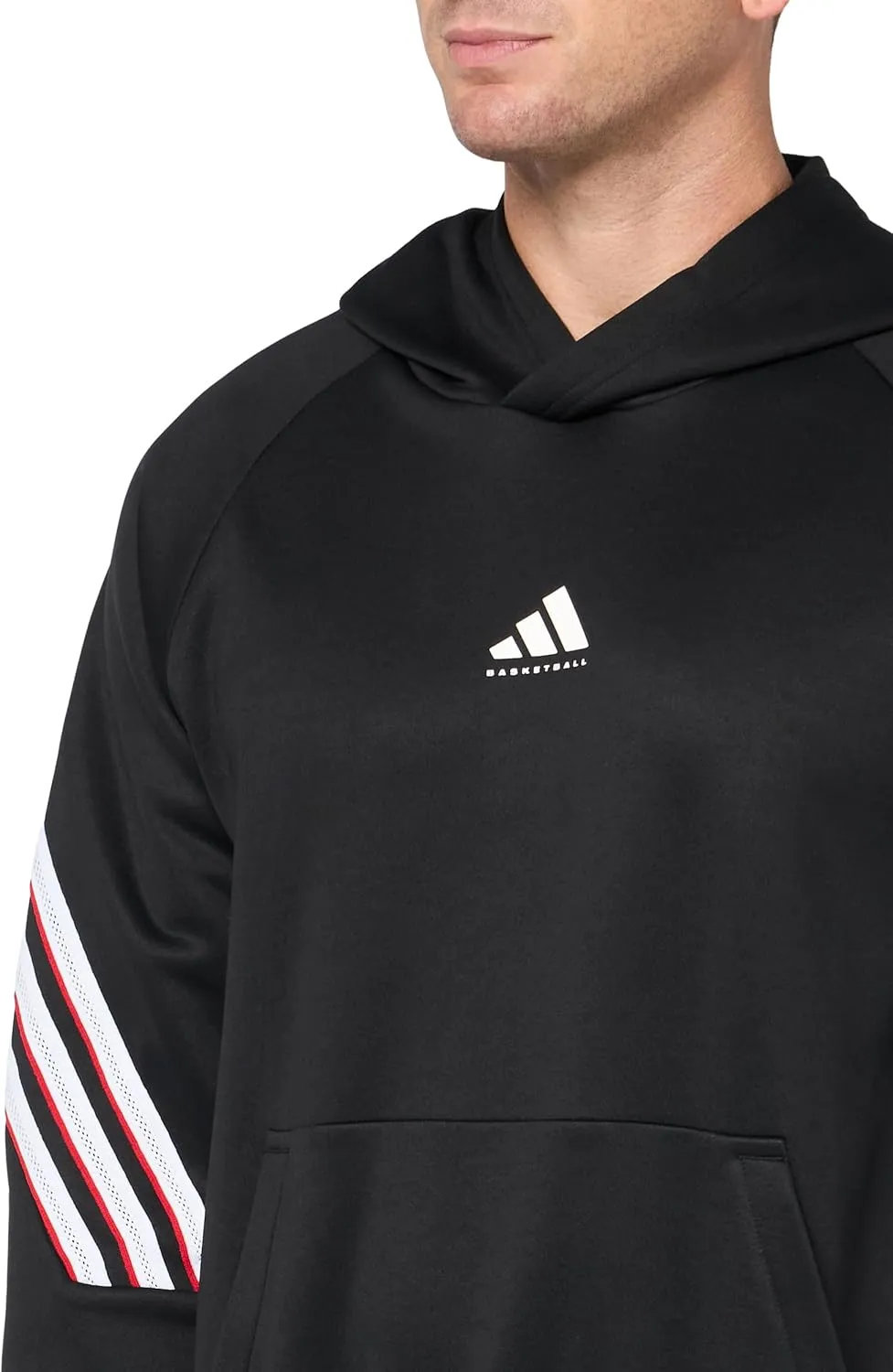adidas Men's Select Foundation Fleece Basketball Hoodie
