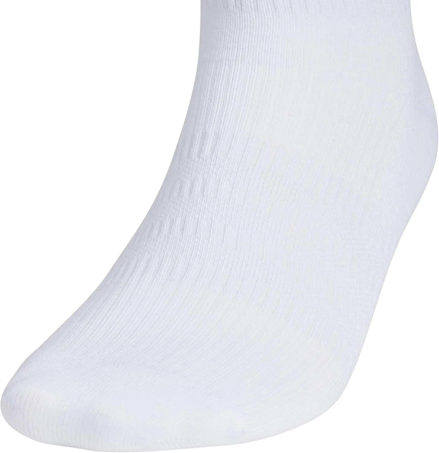 adidas Men's Superlite Quarter Socks 6-Pack, Durable, Lightweight, Athletic Breathable with Compression Arch Support
