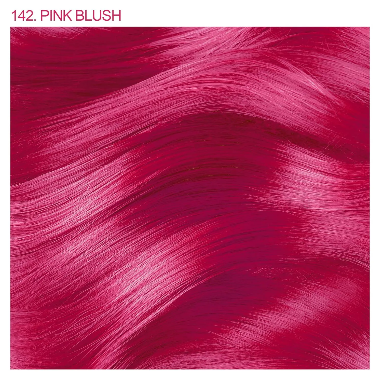 Adore Semi Permanent Hair Color - Vegan and Cruelty-Free Pink Hair Dye - 4 Fl Oz - 142 Pink Blush (Pack of 2)