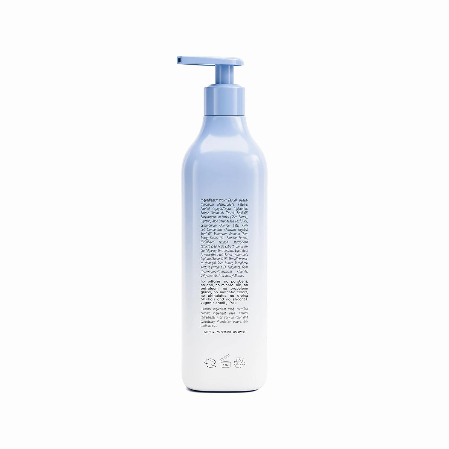 adwoa beauty Blue Tansy Leave In Conditioner With Bamboo, Hydrolyzed Quinoa and Horsetail Extracts Help To Strengthen, Support Growth ​And Length Retention For Coily and Curly Hair - 14 oz.