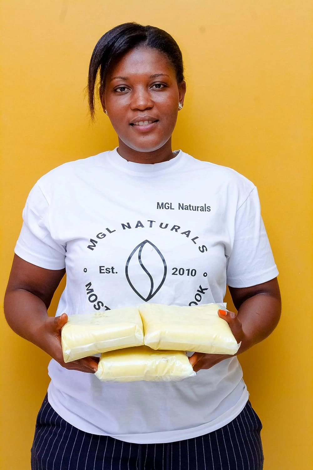 African Shea Butter Ivory 2.2 lb 100% Pure, Raw and Unrefined. Nourish and moisturize. Use alone or DIY recipes. From Ghana, Africa. (35.3oz | 2.2 lb | 1kg)