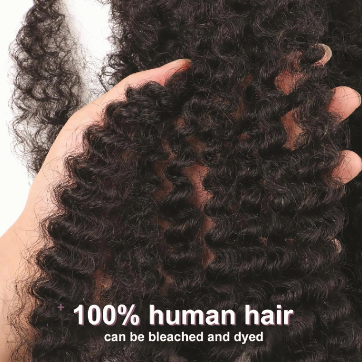 Afro Kinkys Bulk Human Hair 30g -100% Real Human Hair for Mini Twist, Braiding, Loc Extensions & Crochet, Kinky Curly Hair Bundles, Natural Afro Bulk for Dreadlocks (99j wine red, 10)