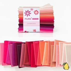 AGF Blossoming Edition Bundle - 23 Fat Quarters | Pure Solids | Art Gallery Fabrics | CB-PFQ505