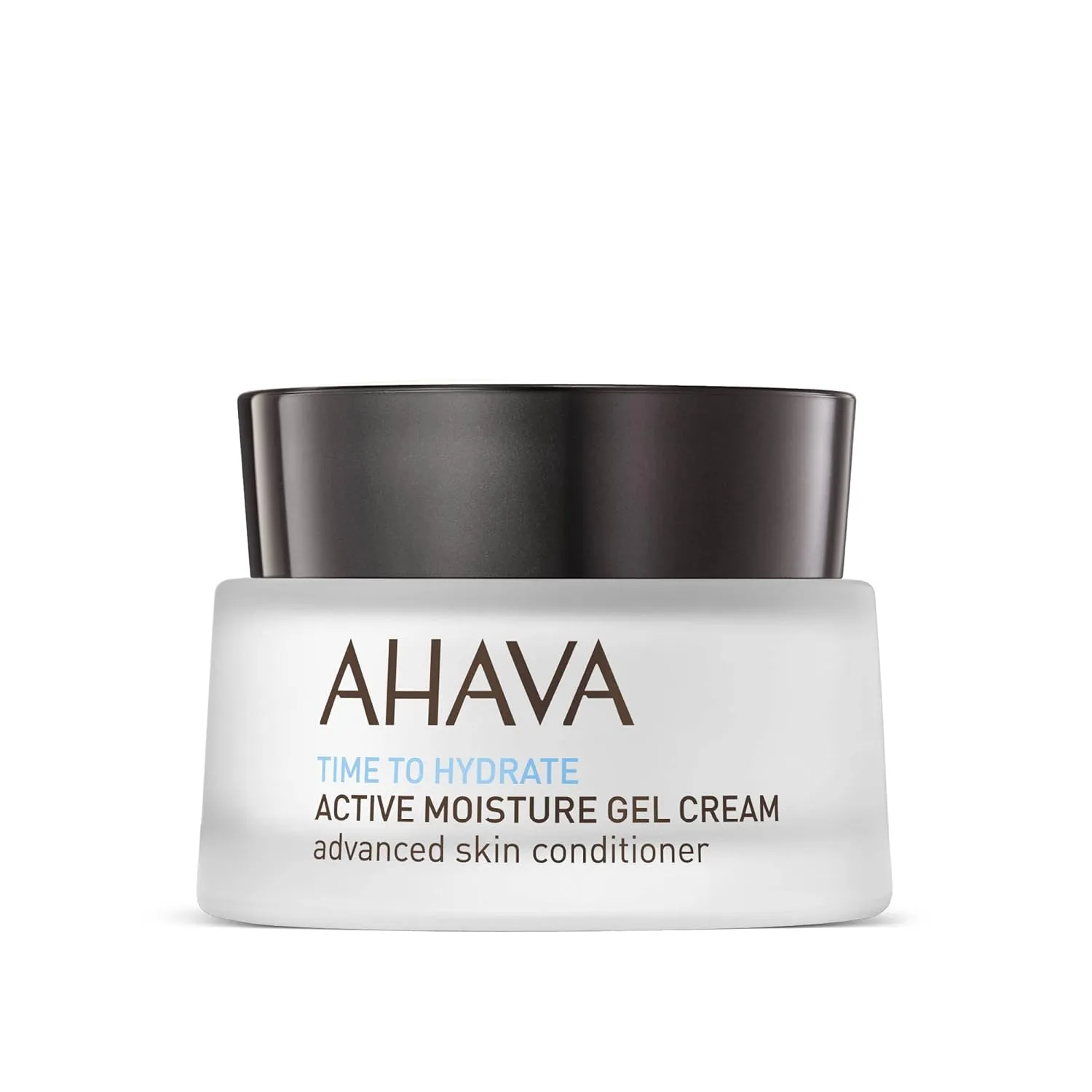 AHAVA Time To Hydrate Active Moisture Gel Cream, Advanced Skin Conditioner - Ultra Fresh Moisture Suspending Gel-Cream for Rejuvenation, Instant Hydration & Vitality, Combats Dehydration, 1.7 Fl.Oz