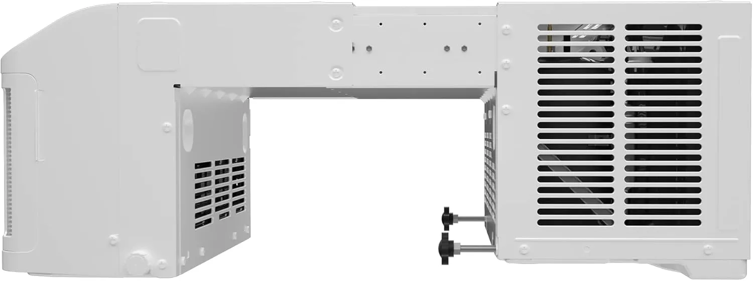 AHTT08BC Clearview Air Conditioner 8,300, WiFi Enabled, Ultra Quiet for Medium Rooms up to 350 Sq. FT, Full Window View with Easy Installation, Flex-Depth Design, 8300 BTU, White