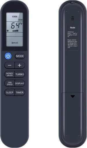 Air Conditioner Replacement Remote Control fit for Friedrich MAIN-20110 Uni-Fit Series UCT12A10A in Wall Air Conditioner, 11,500 BTU, 115v, Energy Star CCW15B10A