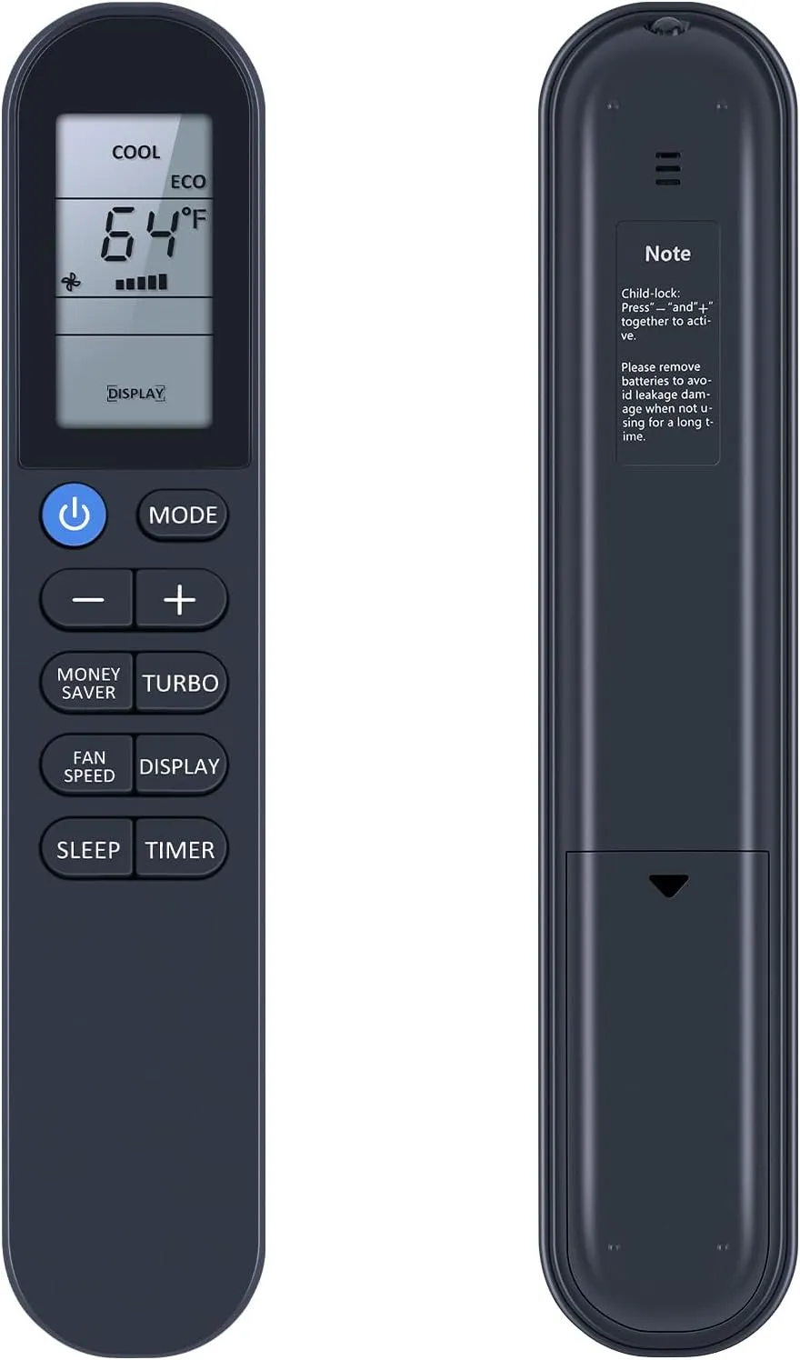 Air Conditioner Replacement Remote Control fit for Friedrich MAIN-20110 Uni-Fit Series UCT12A10A in Wall Air Conditioner, 11,500 BTU, 115v, Energy Star CCW15B10A