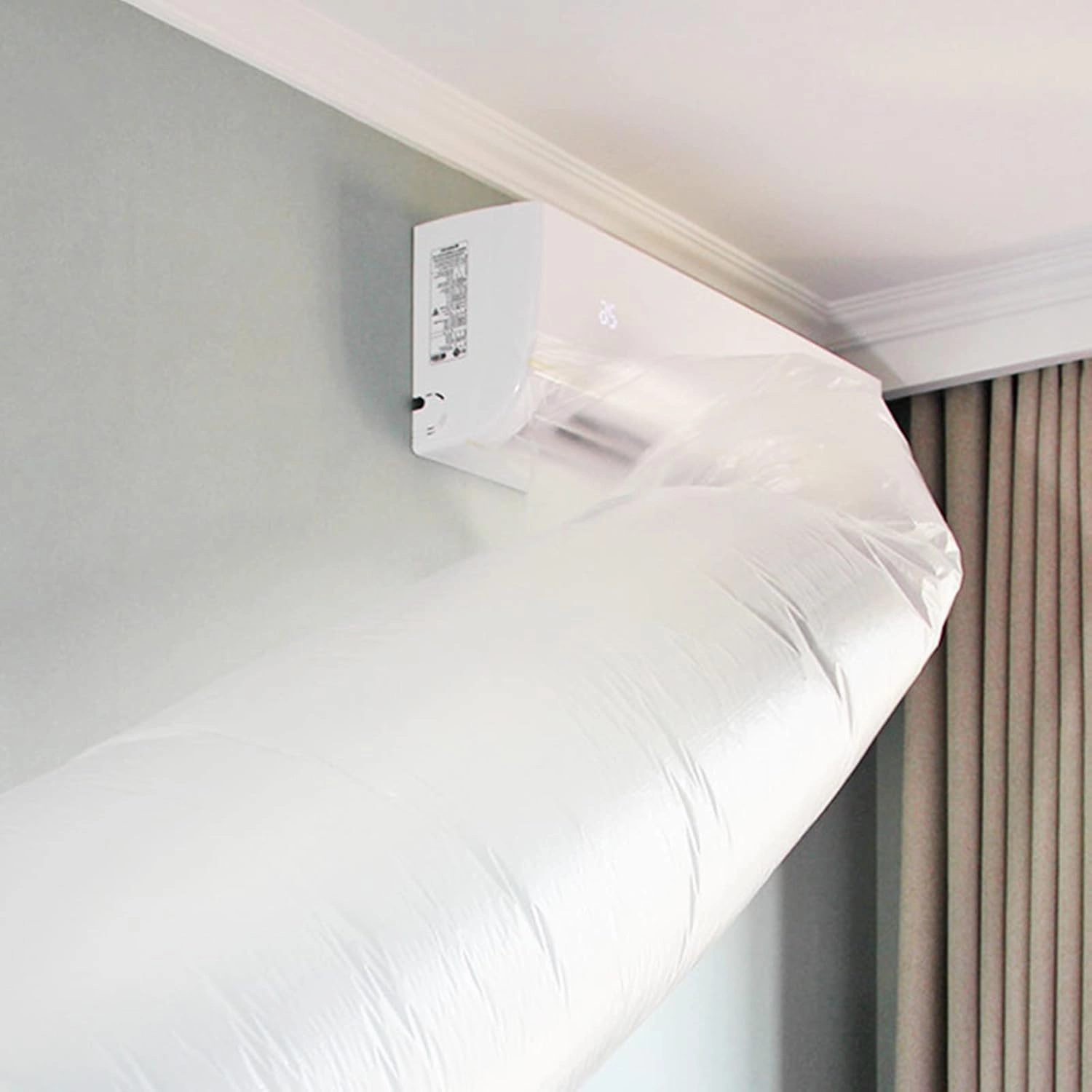 Air Vent Conditioner Exhaust Hose Adapter Air Conditioning Exhaust Outlet Pipe Connector Blowing Bag Exhaust Pipe