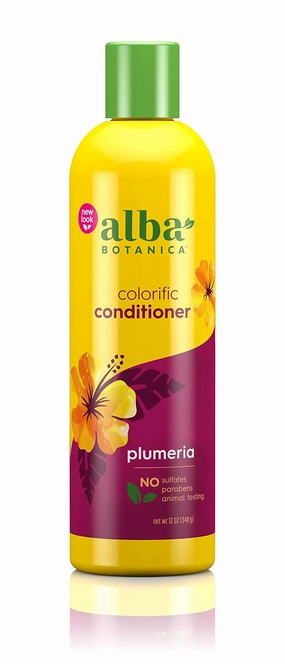 Alba Botanica Hawaiian Plumeria Conditioner, 12 oz