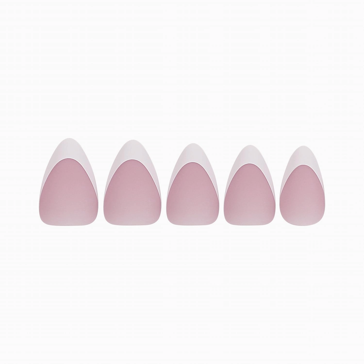 Allkem Soft Gel Nail Tips - Extra Short French Stiletto Nail Extensions Kit - 12 Sizes Long Full Cover Nails - Neutrals - Chic (360 Pieces)