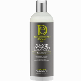 Almond & Avocado Moisturizing & Detangling Conditioner 12oz by DESIGN ESSENTIALS