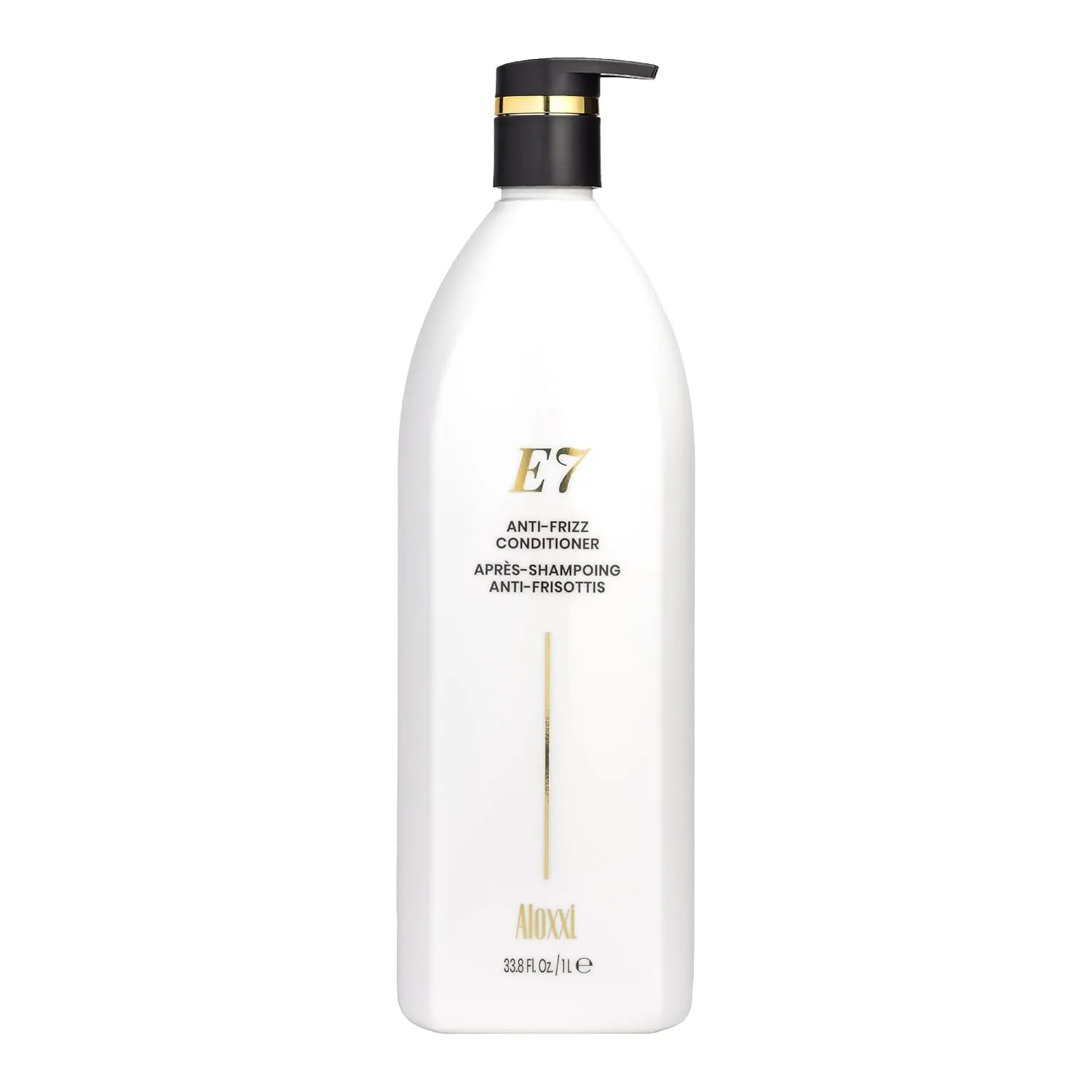 ALOXXI E7 Anti-Frizz Conditioner, Moisturizing & Strengthening with 7 Essential Oils, for Dry, Damaged & Frizzy Hair, Safe for Color-Treated Hair, Paraben-Free, 33.8 Fl Oz