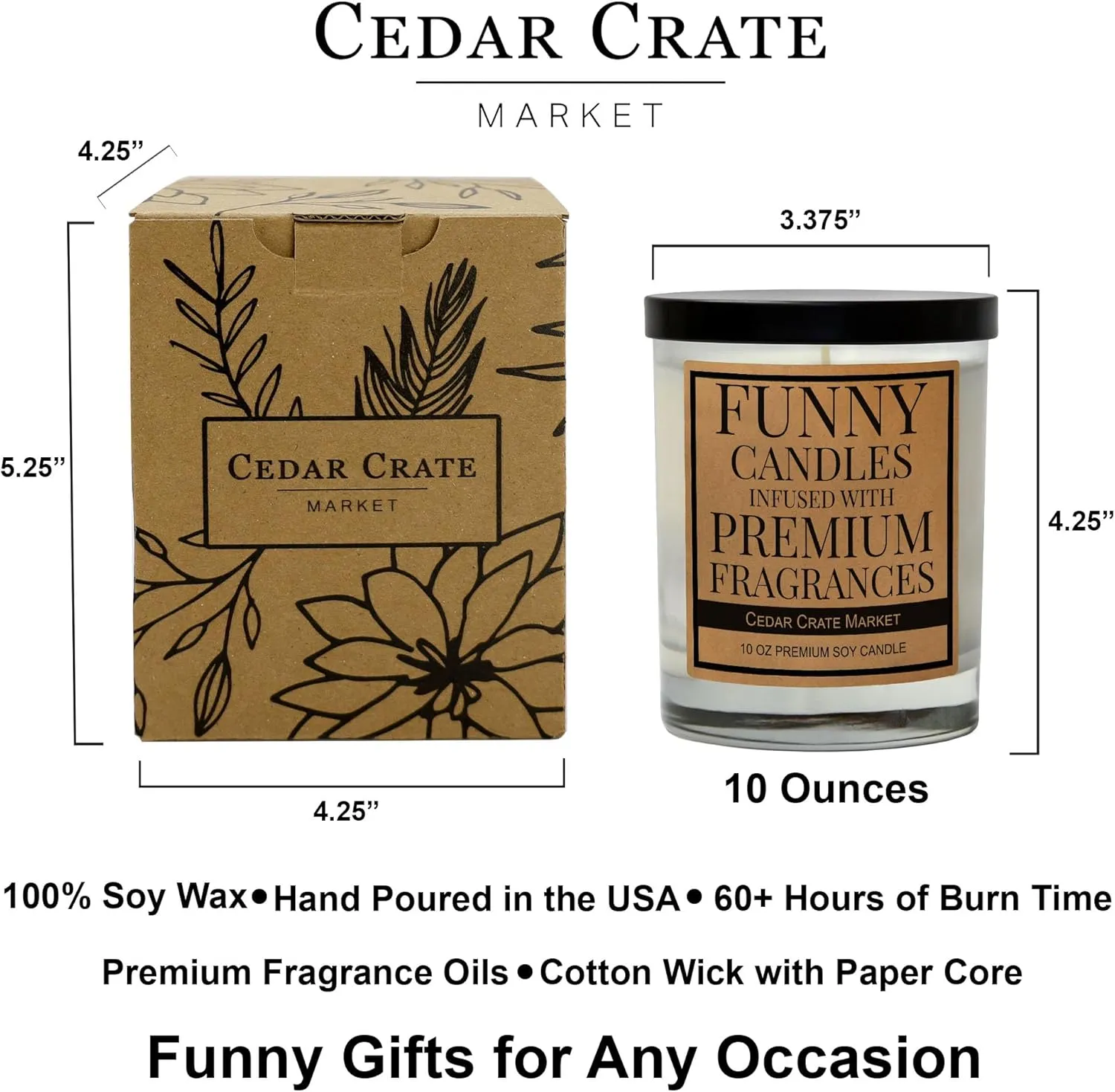 Always My Sister - Big Sister, Little Sister Birthday Gift from Sister, Funny Candle Gift from Brother, Sister in Law, Sisters Gift Ideas, Worlds Greatest Sister - Made in USA
