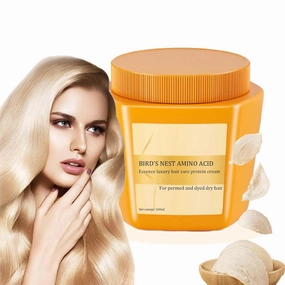 Amino Acid Essence Luxury Nourishing Hair Protein Cream, Amino Acid Essence Hair Care, Collagen Hair Mask, Hair Repair Cream for Dry Damaged Hair (1pc)