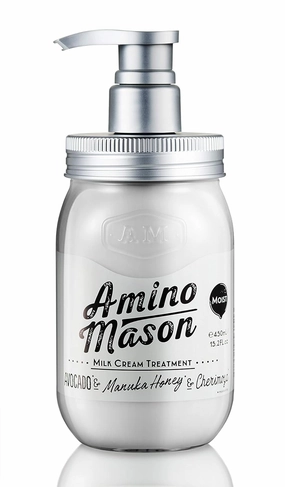 Amino Mason Moist Conditioner - Healing and Moisturizing Shampoo for Dry, Damaged, Colored, Treated Hair - Sulfate Free - Natural Growth and Repair Formula -