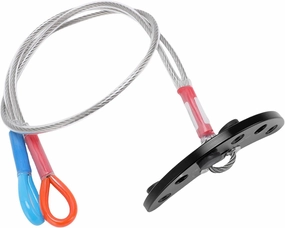 Anchor Point, Stainless Steel Aluminum Alloy Air Conditioner Hole Anchor Point 15kN for Climbing