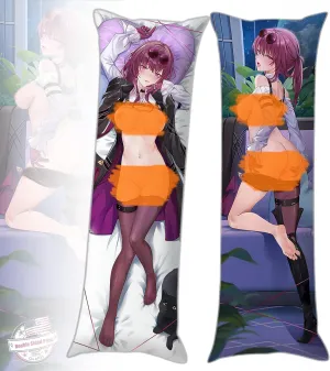 Anime Honkai Game Star Rail Kaf-ka Peach Skin 50x150 cm Hugging Body Pillow Case Otaku Throw Pillow Cushion Cover (Kaf-ka a)