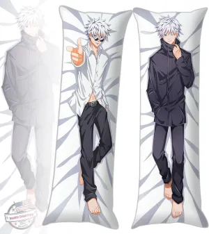 Anime Jujut-su Kai-sen Dakimakura 19x59 inches Cosplay Hugging Body Cool Pillow Case Custom Double Side Print Throw Pillow Cover (Style_c)