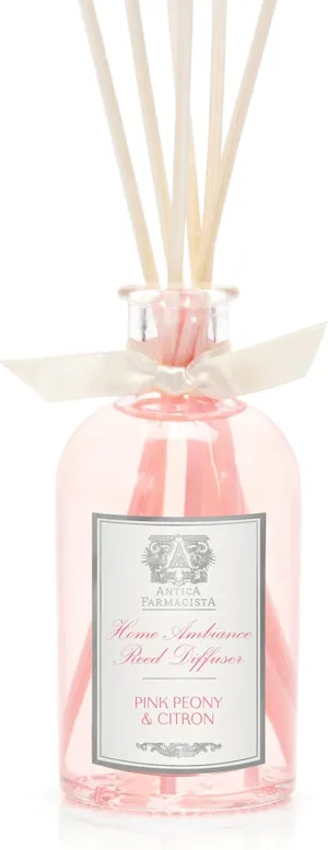 Antica Farmacista Home Ambiance Diffuser, Pink Peony & Citron, 3.4 Fl Oz