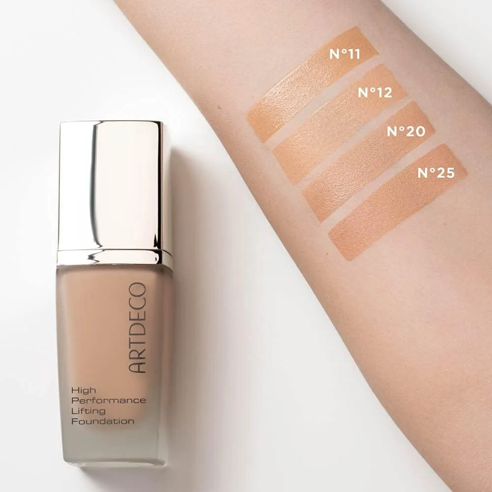 ARTDECO High Performance Lifting Foundation - reflecting shell N°12 - reduces wrinkles for firmer skin & soft matte finish - vegan makeup - Liquid foundation with hyaluron - 1.05 Fl Oz